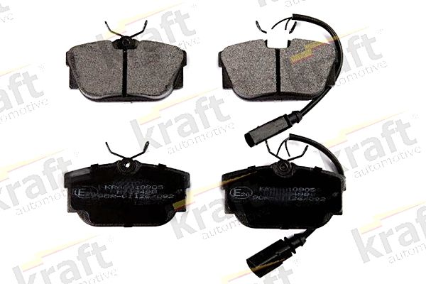 Sada brzdových destiček, kotoučová brzda KRAFT AUTOMOTIVE 6010905