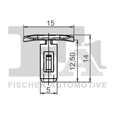 Clip, listwa ochronna FA1 22-40002.25