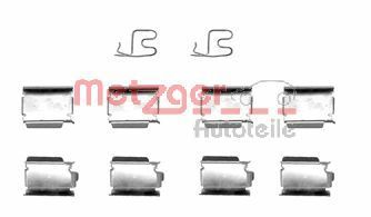 Set accesorii, placute frana METZGER 109-1246