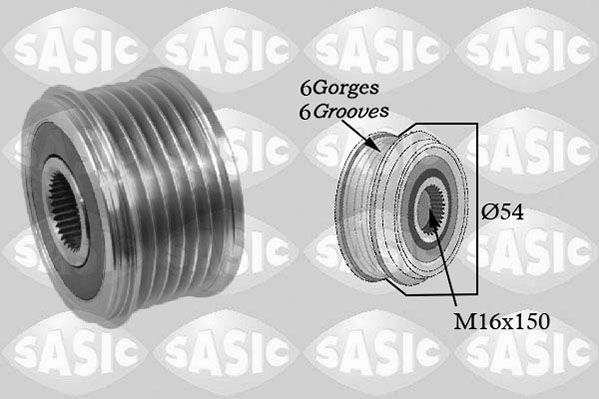Alternator - sprzęgło jednokierunkowe SASIC 1676011