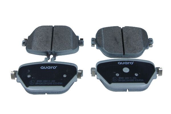Sada brzdových platničiek kotúčovej brzdy QUARO QP0800