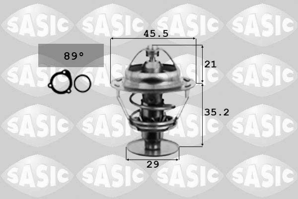 Termostat, środek chłodzący SASIC 3381211