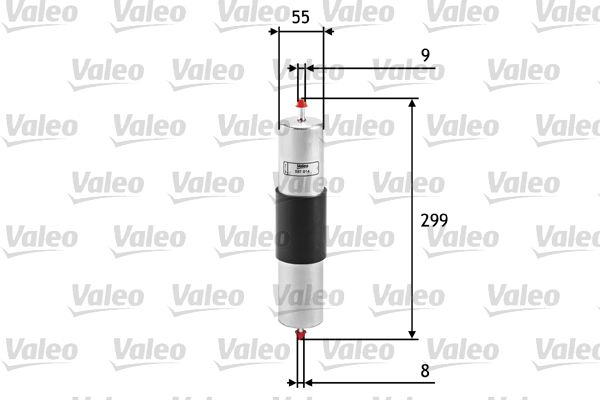 Palivový filtr VALEO 587014