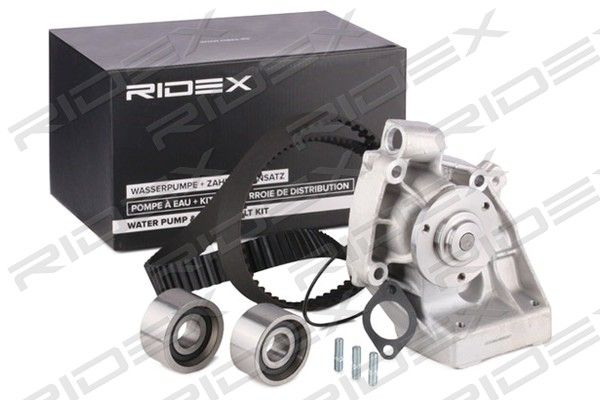 Pompa wodna + zestaw paska rozrządu RIDEX 3096W0302