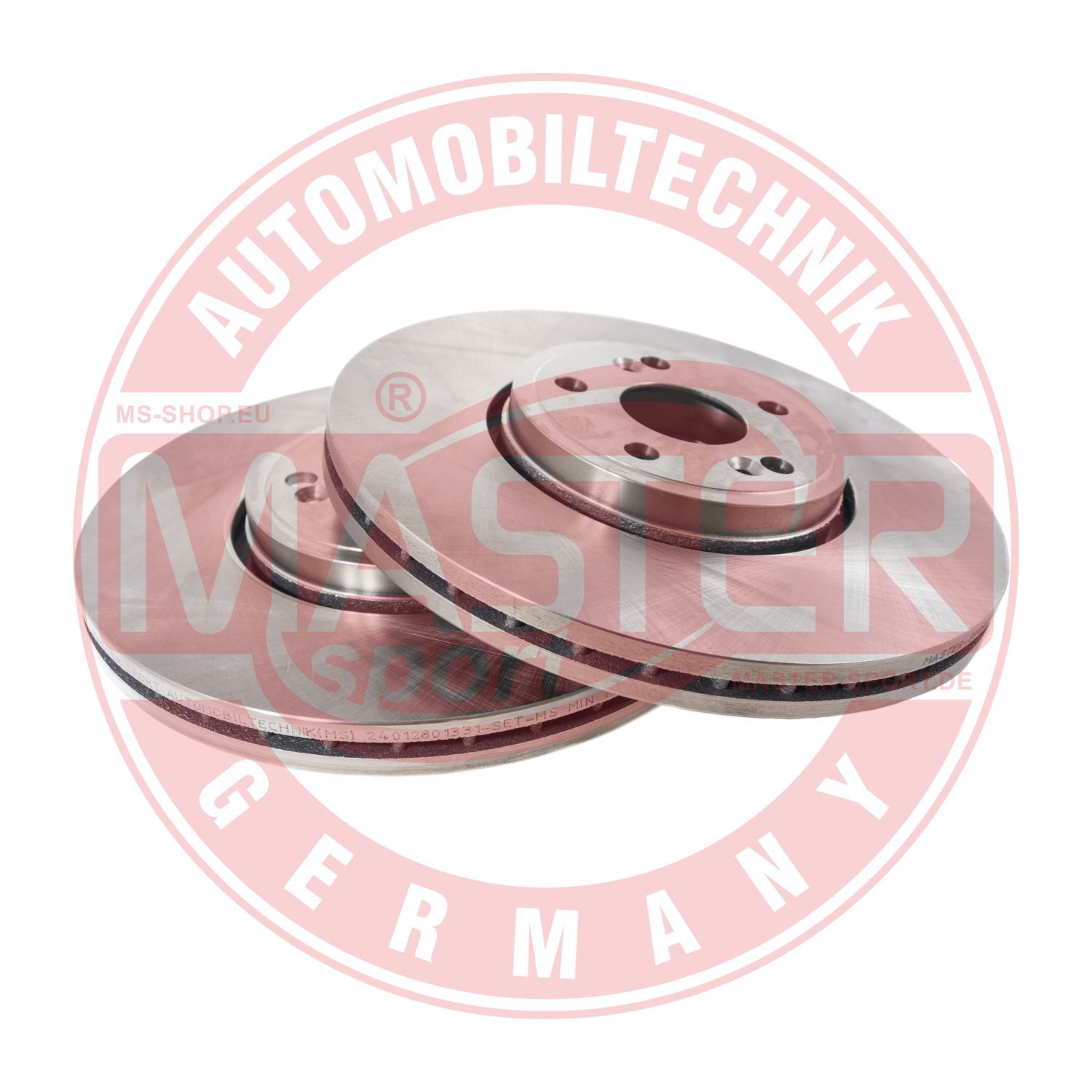 Tarcza hamulcowa MASTER-SPORT GERMANY 24012801331-SET-MS