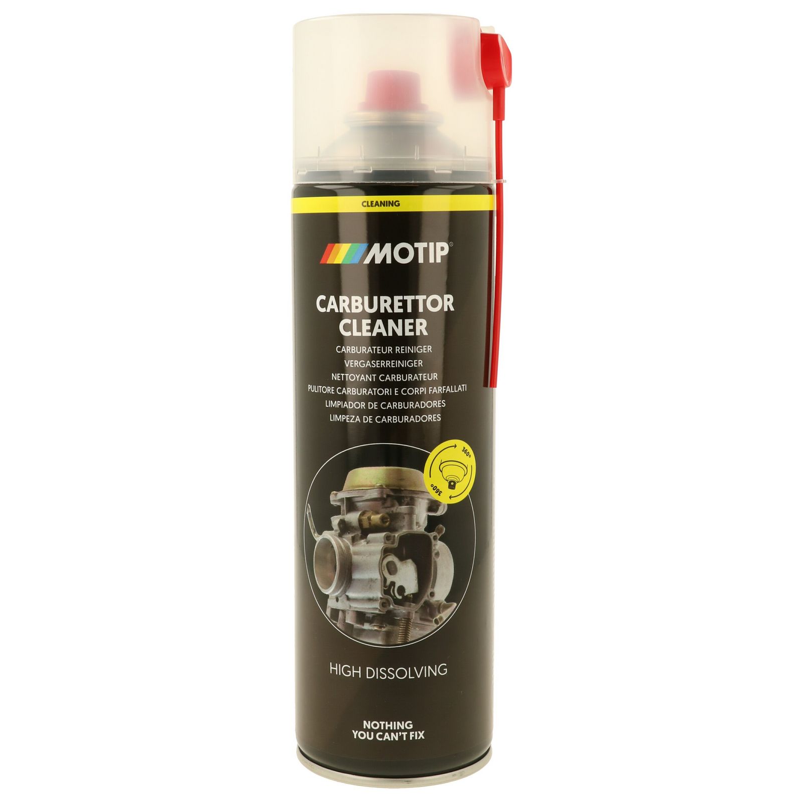 solutie de curatat carburator MOTIP Carburettor Cleaner 500 ml 090510