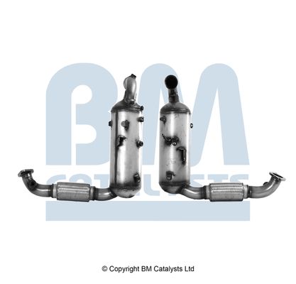 Filtr sadzy / filtr cząstek stałych, układ wydechowy BM CATALYSTS BM11391H