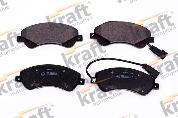 Sada brzdových destiček, kotoučová brzda KRAFT AUTOMOTIVE 6002307