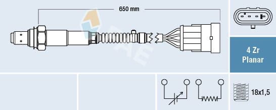 Sonda lambda FAE 77225