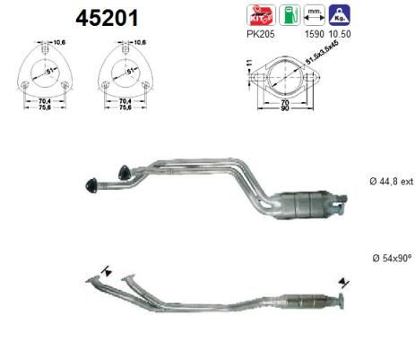 Katalizator AS 18301728038