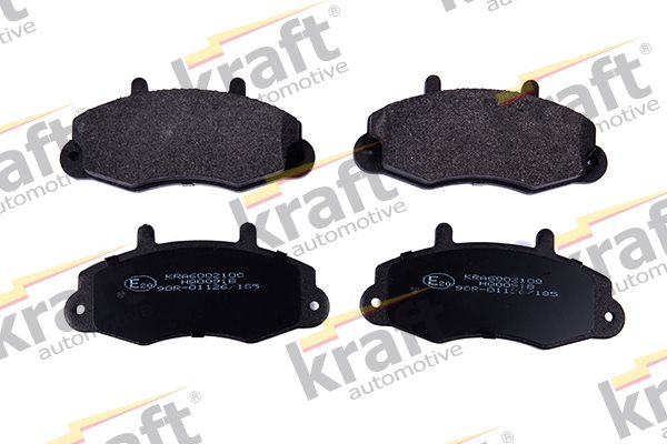 Sada brzdových destiček, kotoučová brzda KRAFT AUTOMOTIVE 6002100