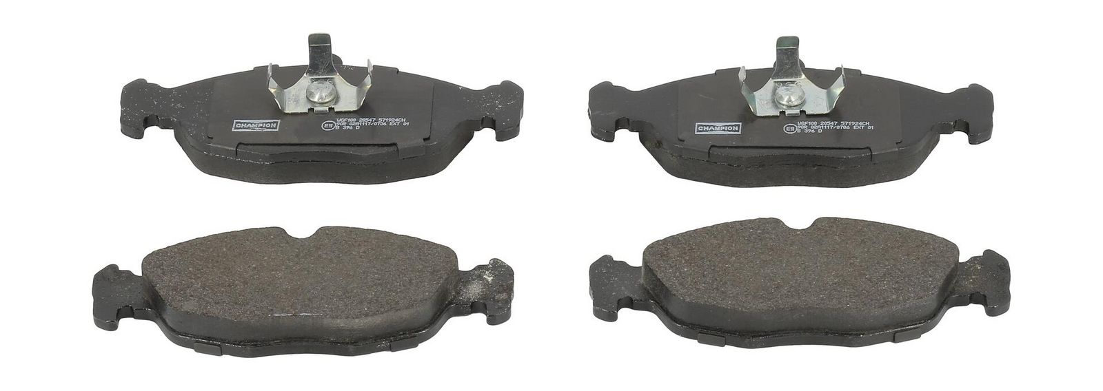set placute frana,frana disc CHAMPION 571924CH