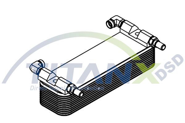 Radiator racire ulei, cutie de viteze automata TITANX OX129015