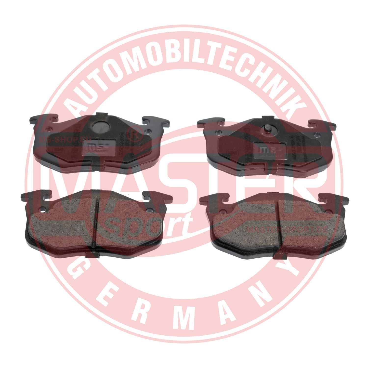 Zestaw klocków hamulcowych, hamulce tarczowe MASTER-SPORT GERMANY 13046038232N-SET-MS