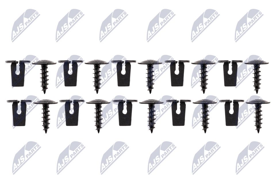 Fiksējošo skavu komplekts, Virsbūve