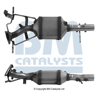 Filtr sadzy / filtr cząstek stałych, układ wydechowy BM CATALYSTS BM11047P