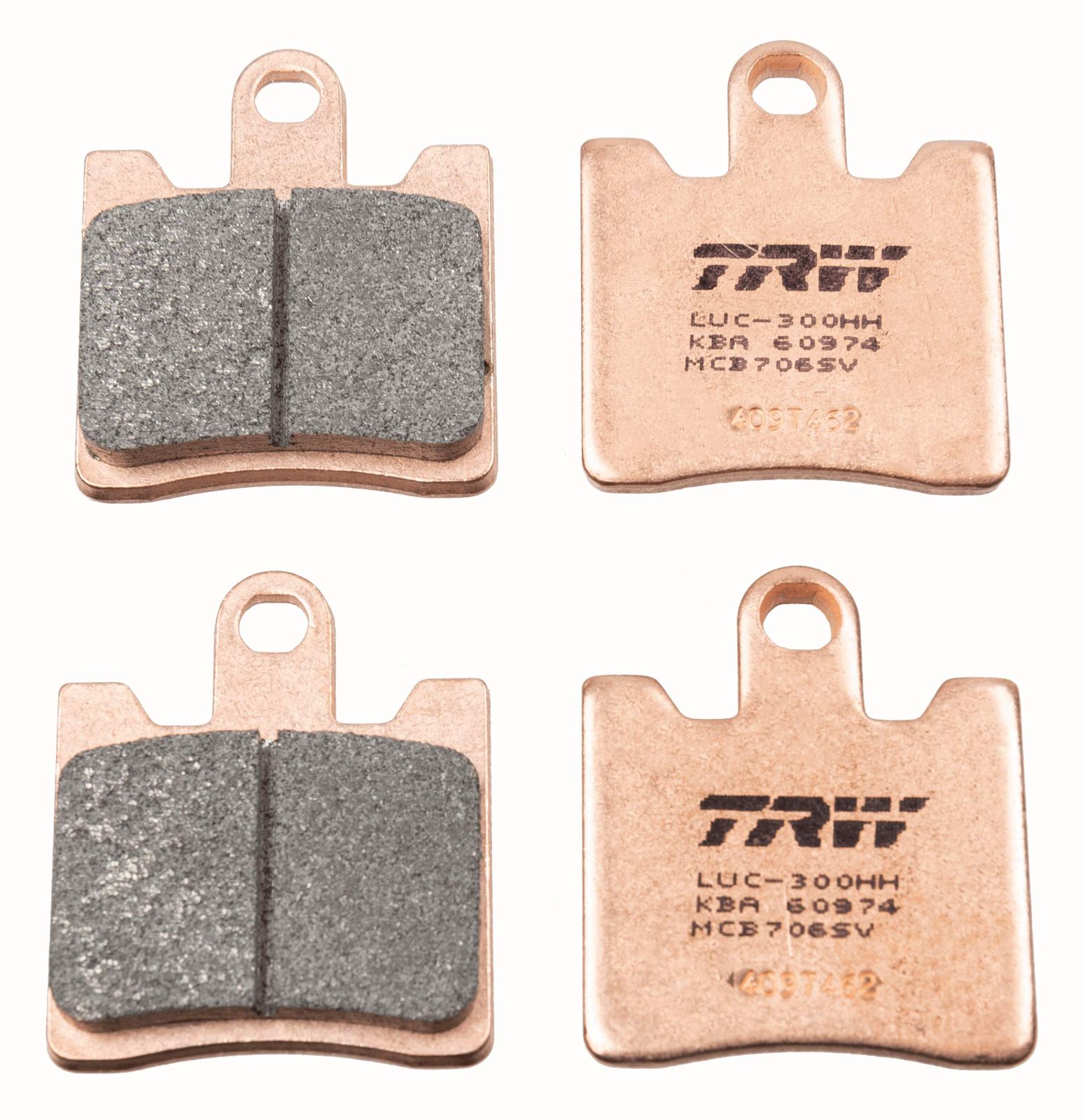 set placute frana,frana disc TRW MCB706SV