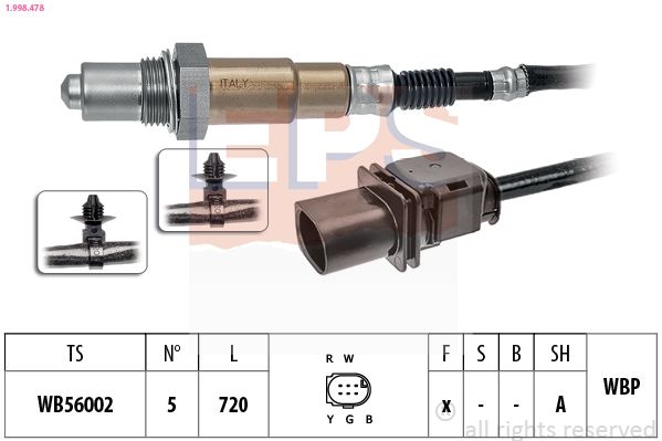 Sonda lambda EPS 1.998.478