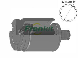 Tłoczek, zacisk hamulca FRENKIT K385202T
