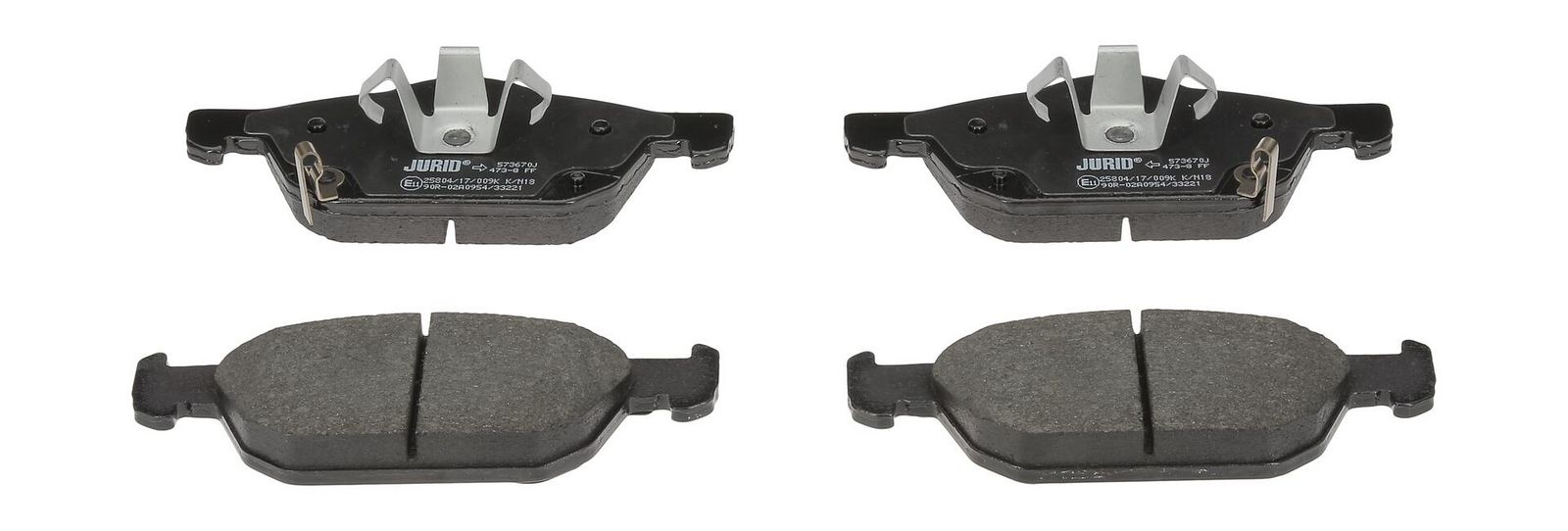 Комплект тормозных колодок, дисковый тормоз