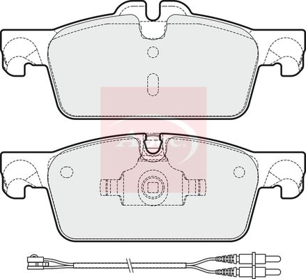 Apec - Front Brake Pad Set