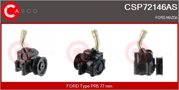 Hydraulické čerpadlo, řízení CASCO CSP72146AS
