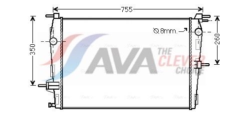 Радиатор, охлаждение двигателя