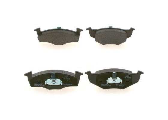 Zestaw klocków hamulcowych, hamulce tarczowe BOSCH 0 986 424 347