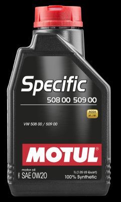 E-shop MOTUL Motorový olej SPECIFIC 508 00 509 00 0W20, 107385, 1L