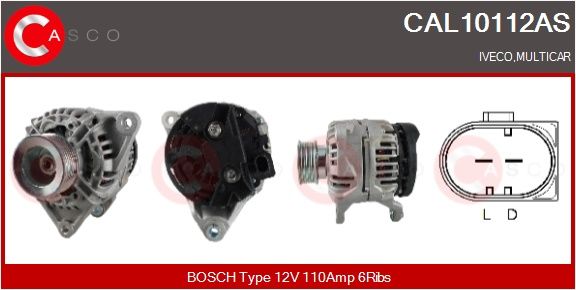 Levně generátor CASCO CAL10112AS