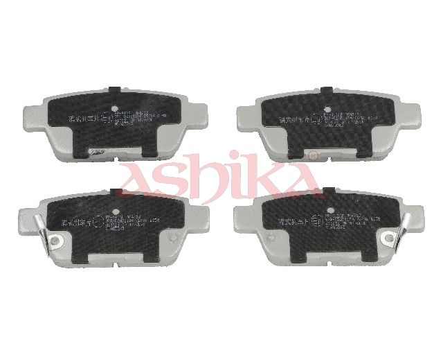 set placute frana,frana disc ASHIKA 51-04-412