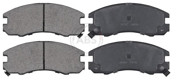 set placute frana,frana disc A.B.S. 36767