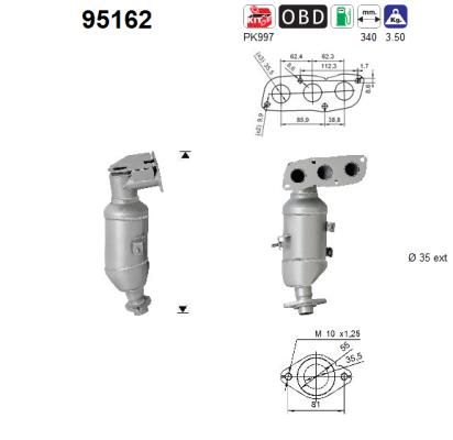 Katalizator AS 171400Q020