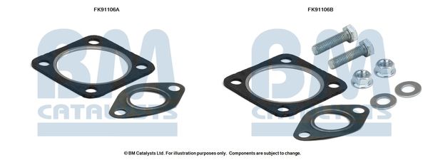 Zestaw montażowy, katalizator BM CATALYSTS FK91106