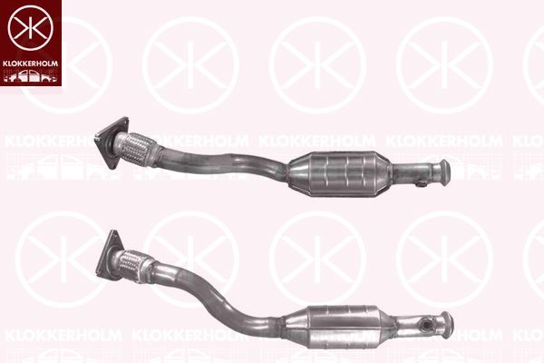 Katalizator KLOKKERHOLM 60378600