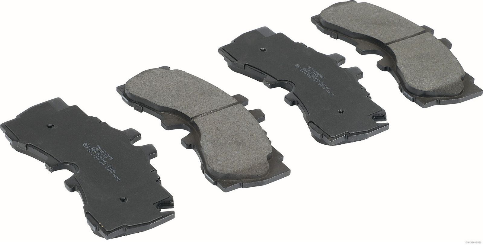 set placute frana,frana disc HERTH+BUSS JAKOPARTS J3602152