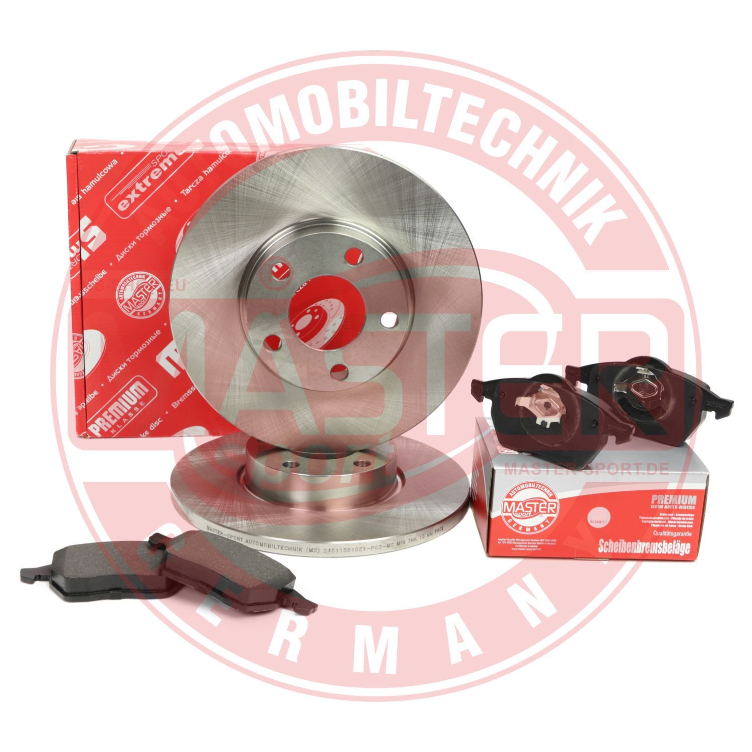 E-shop Sada bŕzd, Kotúčová brzda MASTER-SPORT GERMANY 201501050