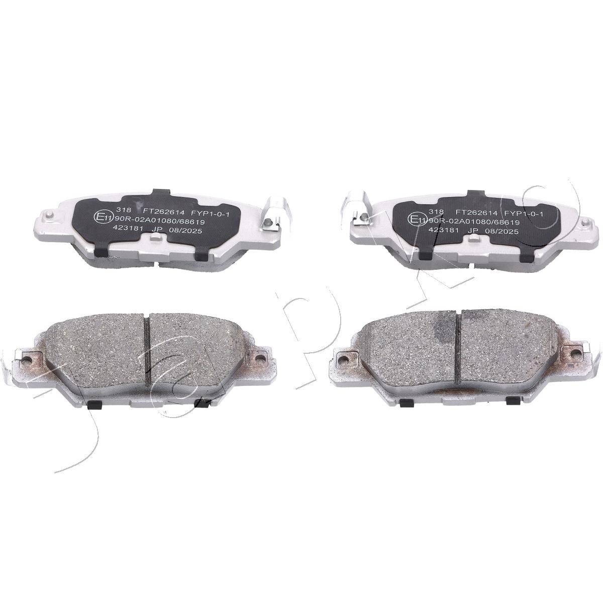 set placute frana,frana disc JAPKO 51318