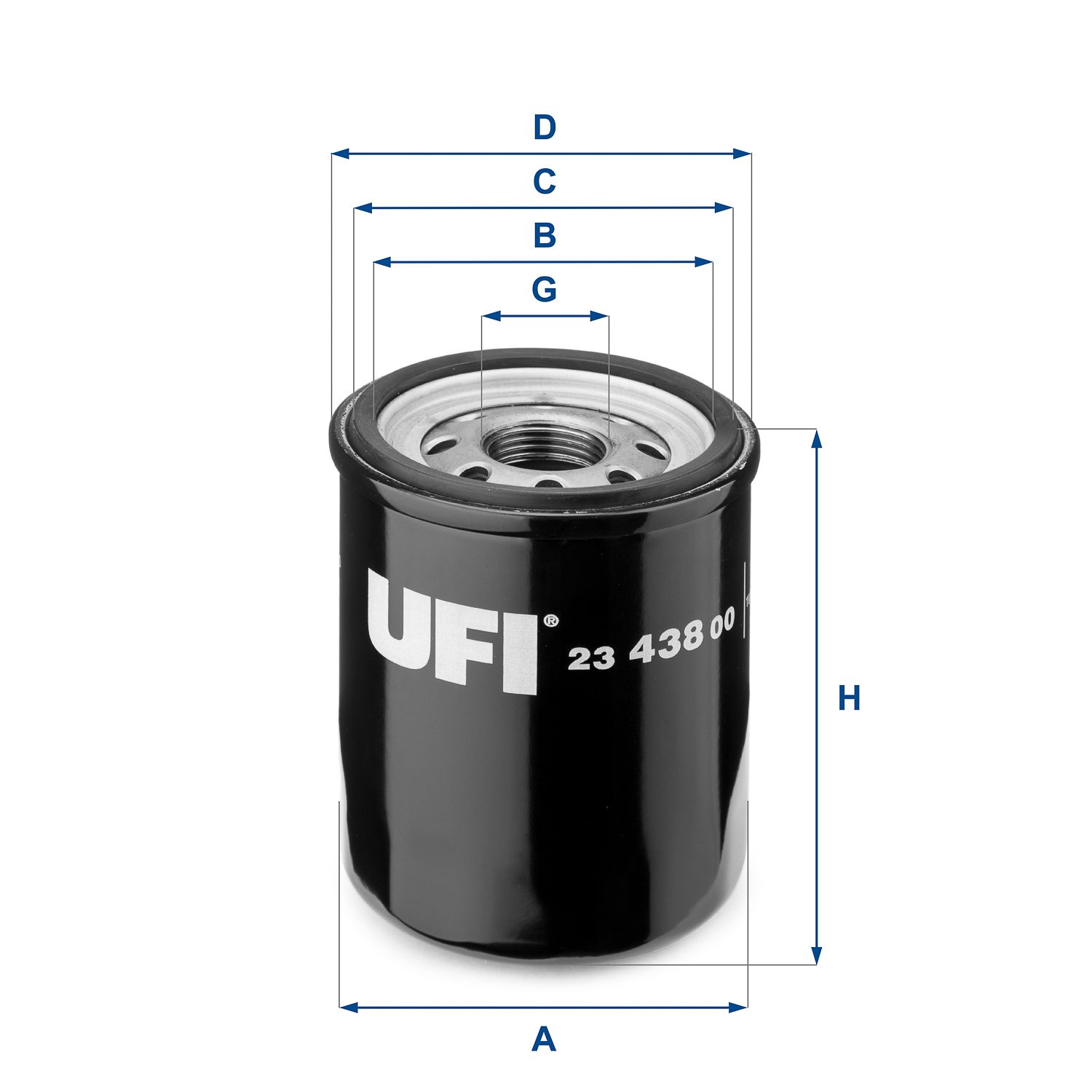 Olejový filtr UFI 23.438.00