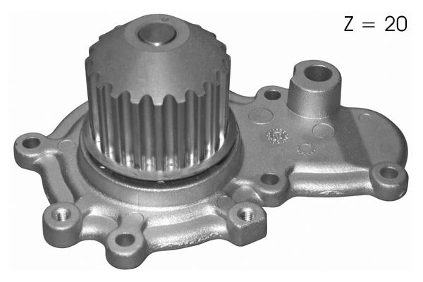 Pompe à eau, refroidissement du moteur