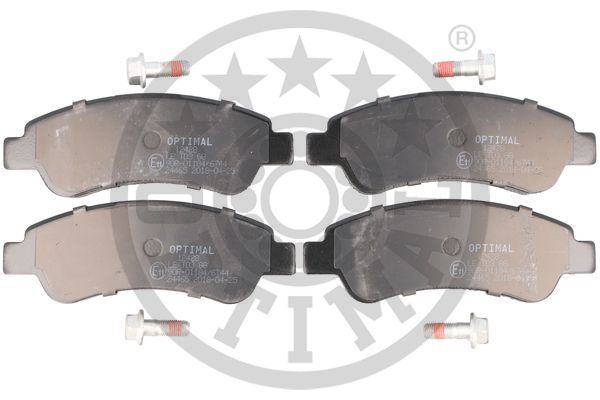 Zestaw klocków hamulcowych, hamulce tarczowe OPTIMAL BP-12428