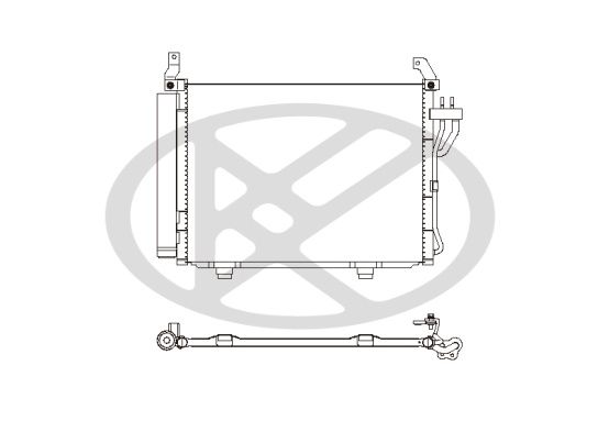 Condensator, climatizare KOYORAD CD810549