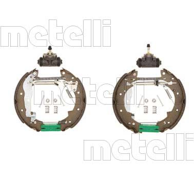Zestaw szczęk hamulcowych METELLI 51-0072