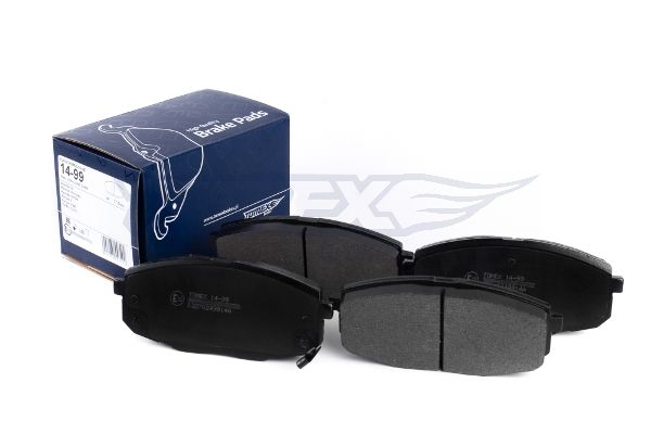 Levně Sada brzdových destiček, kotoučová brzda TOMEX Brakes 14-99