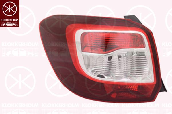 Lampa tylna zespolona KLOKKERHOLM 13060714
