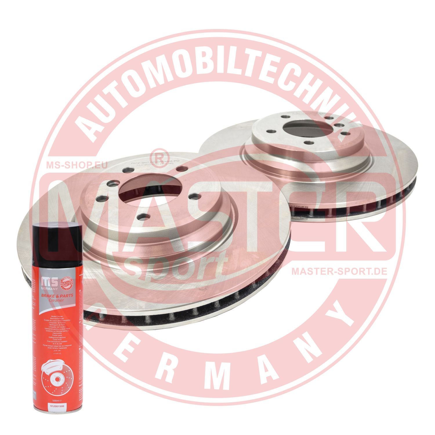 Tarcza hamulcowa MASTER-SPORT GERMANY 24013001921-SET-MSP
