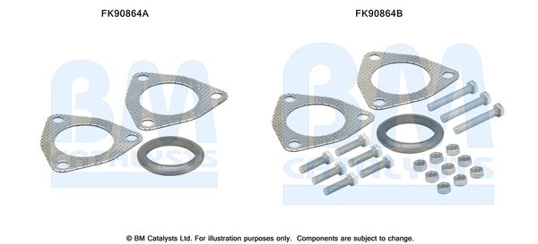 Zestaw montażowy, katalizator BM CATALYSTS FK90864