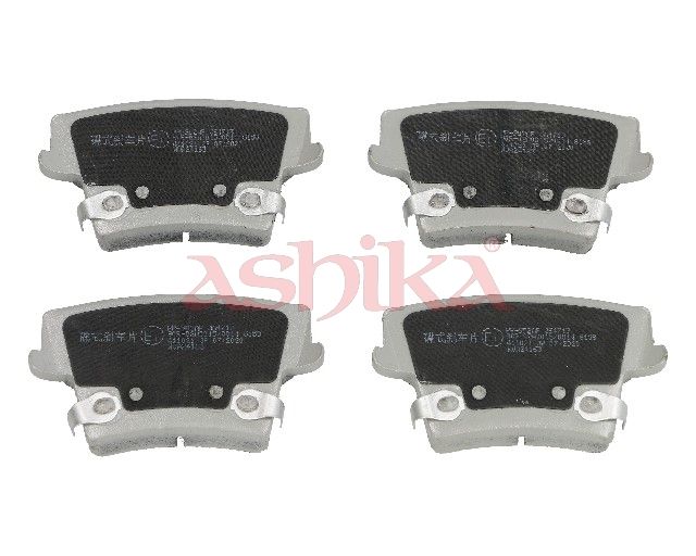 set placute frana,frana disc ASHIKA 51-09-902