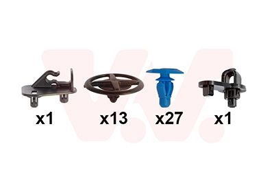 Kit d'assemblage, capot-moteur