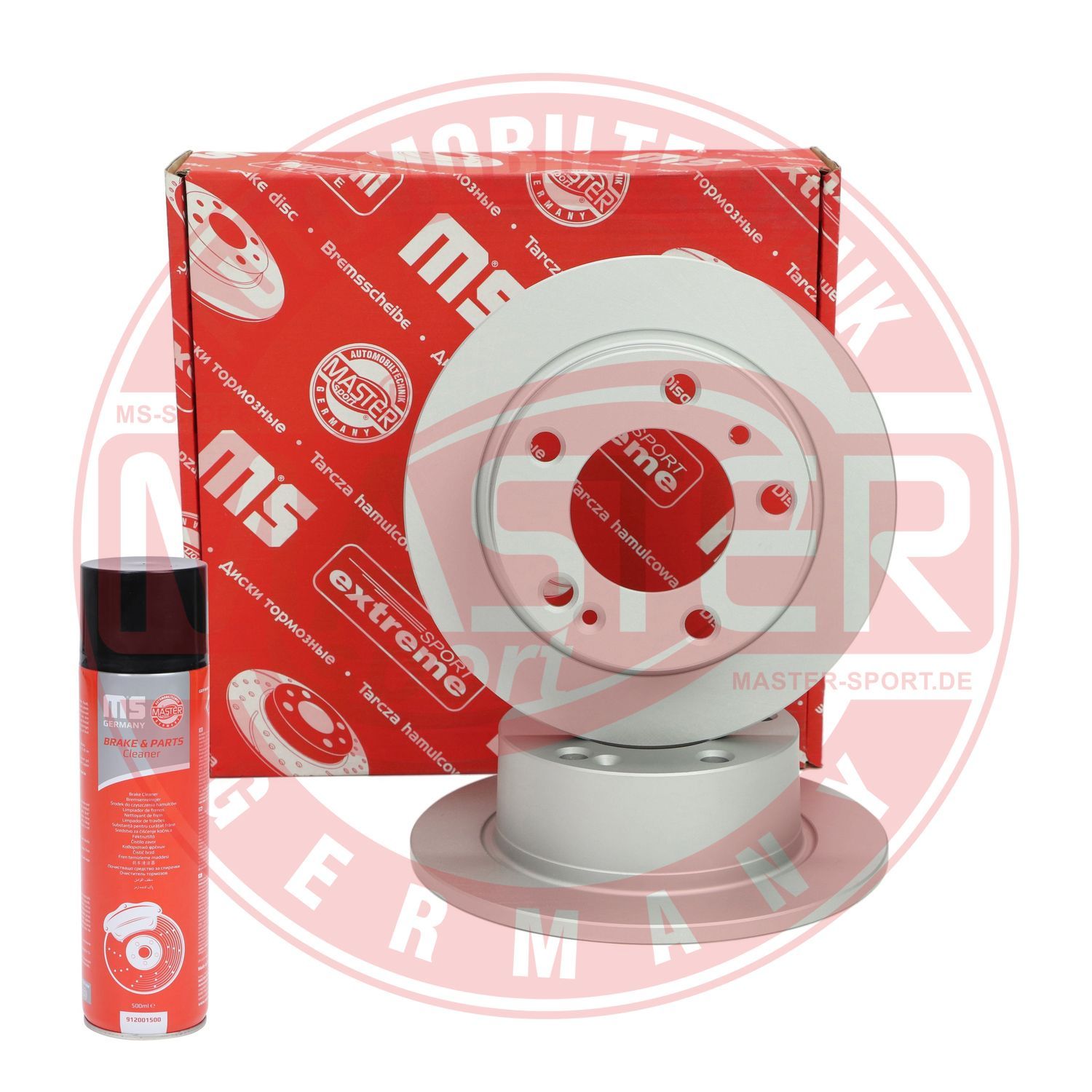 Tarcza hamulcowa MASTER-SPORT GERMANY 24010901212-SET-MSP